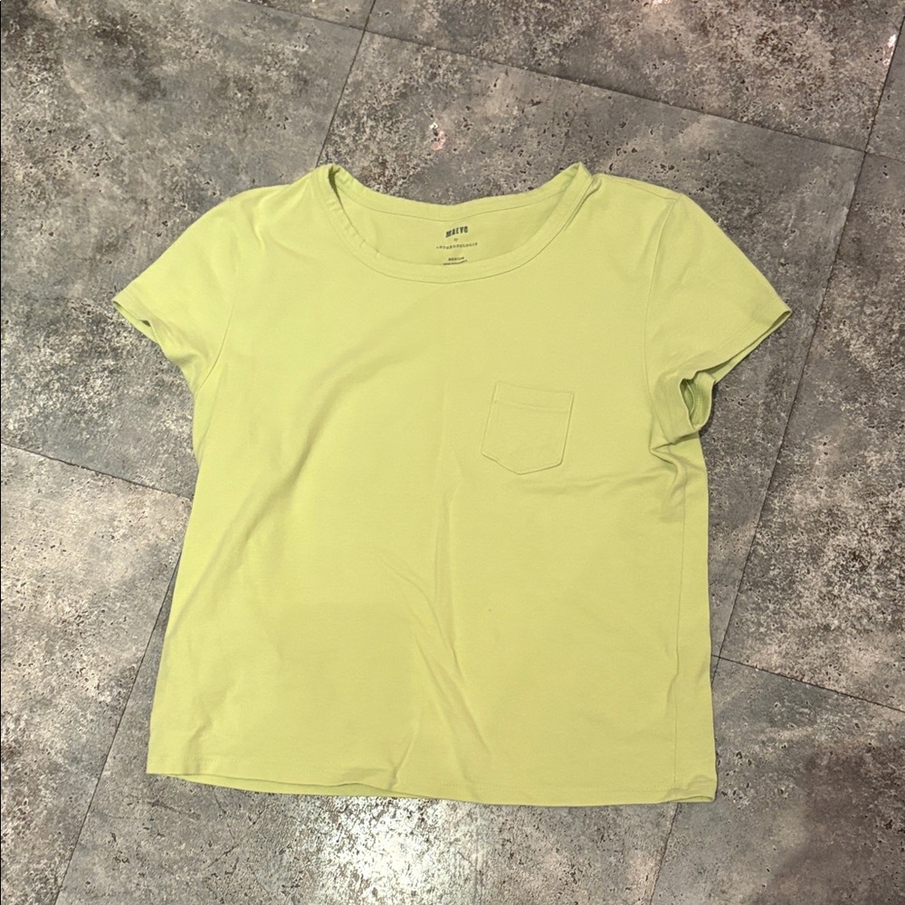 Maeve Lime Green Women's Top